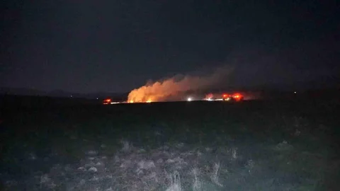 Burdur'da Mera Yangını Kontrol Altına Alındı