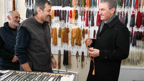 Erzurum'da Vali Baruş Esnafı Ziyaret Etti