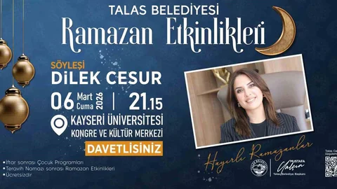 Talas'ta Ramazan Etkinlikleri Devam Ediyor