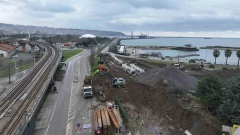 Samsun'da Altyapı Yatırımı Yapılıyor