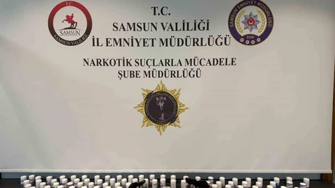 Samsun'da Uyuşturucu Operasyonu Yapıldı