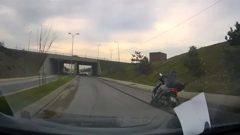 Başakşehir'de Motosiklet Kazası