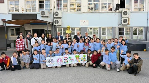 Kepez'de Öğrencilere Göz Taraması Yapıldı