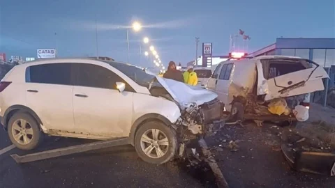 Bafra'da Trafik Kazası: 1 Yaralı