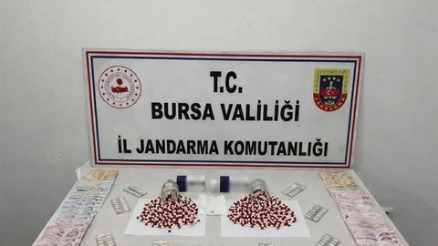 Bursa'da Sentetik Hap Operasyonu
