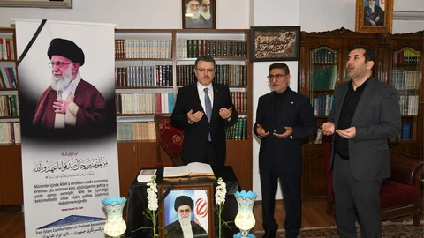 Başkan Genç'ten İran Konsolosluğu'na Ziyaret