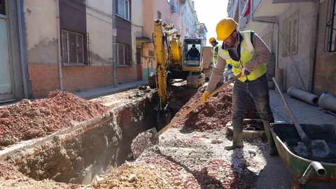 Gürsu'da Altyapı Çalışmaları Başladı