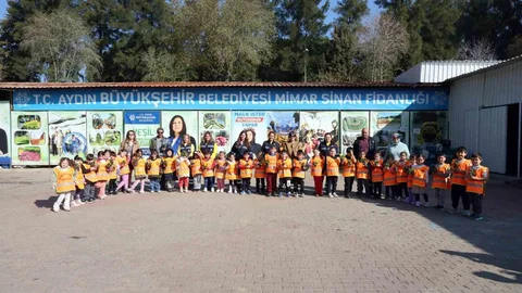Aydın'da Öğrenciler Doğa ile Buluşuyor