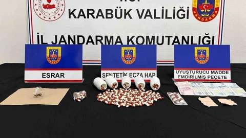 Karabük'te Uyuşturucu Operasyonu Yapıldı