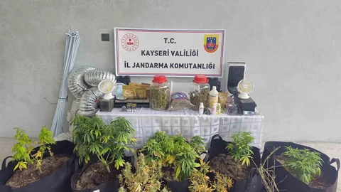 Kayseri'de Uyuşturucu Operasyonu