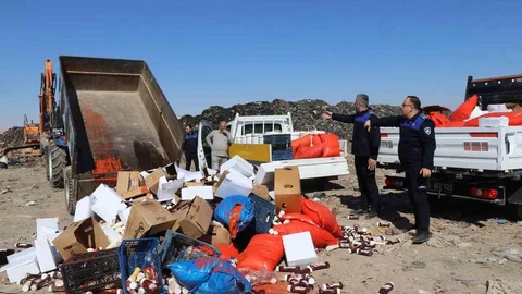 Şanlıurfa'da Bozuk Gıda İmhası