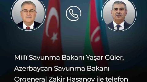Bakan Güler Azerbaycanlı Mevkidaşı ile Görüştü