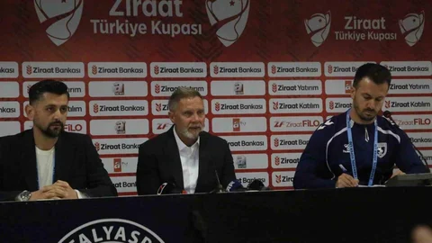 Samsunspor Teknik Direktörü Fink Açıklamalarda Bulundu
