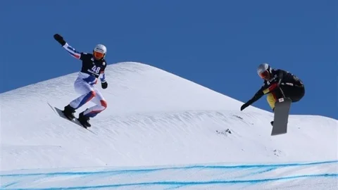 Erzurum'da Snowboard Dünya Kupası Heyecanı