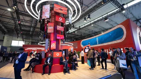 Vodafone'un Mobil Dünya Kongresi'ndeki Standı İlgi Gördü