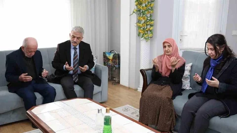 Düzce Valisi Makas Şehit Ailelerini Ziyaret Etti
