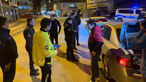 Hisarcık'ta Sıkı Araç Denetimi