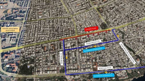 Antalya'da Asfalt Çalışmaları Devam Ediyor