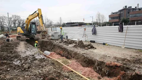 Bursa'da Altyapı Çalışmaları Devam Ediyor