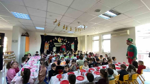 Pursaklar'da Miniklerin Tekne Orucu Sevinci