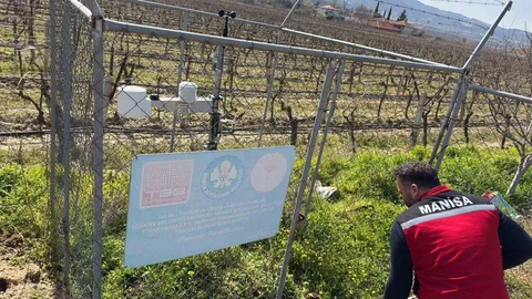 Sarıgöl'de Erken Uyarı İstasyonları Bakımda