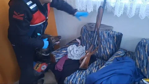 Yozgat'ta Jandarma Operasyonu ile Cephanelik Ele Geçirildi