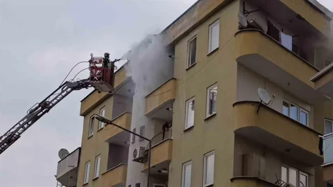 Bursa'da Yangın Paniği Yaşandı