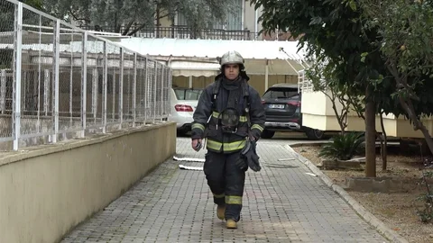 Alanya'da Apartman Yangını Meydana Geldi