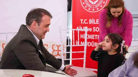 Vali Sözer, çocuk evlerinde kalan çocuklar ile iftar programında buluştu