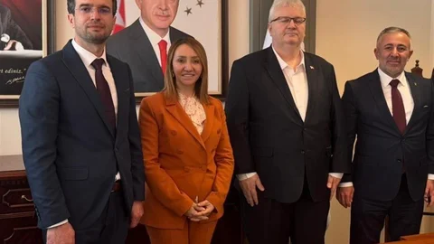 AK Partili belediye başkanları ilçelerin talepleri bakanlıklara taşıdı