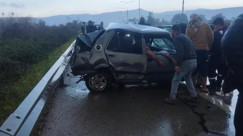 Mersin'de Trafik Kazası