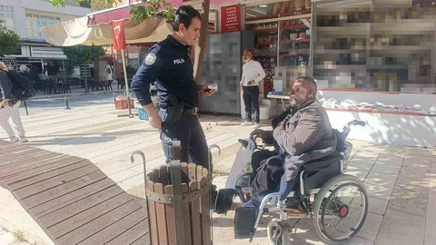 Antalya'da Engelli Aracına Çarpma Kazası