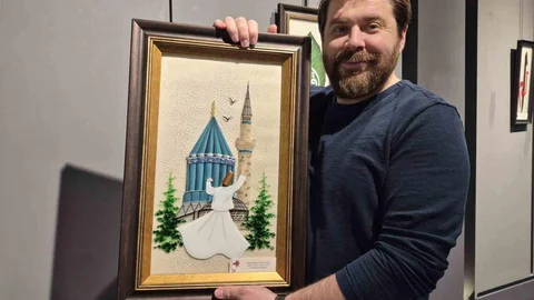 Eskişehir'de Cam ve Hat Sanatı Buluştu