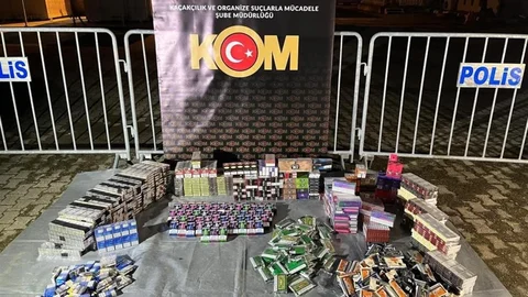 Düzce'de Kaçak Tütün Operasyonu