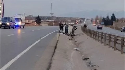 Afyonkarahisar'da Trafik Kazası