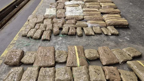 Edirne'de Sınırda Esrar Yakalandı