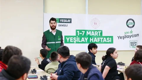 Denizli Yeşilay Haftası’nda yeşile büründü