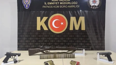 Ağrı’da kaçak sigara ve akaryakıt ele geçirildi