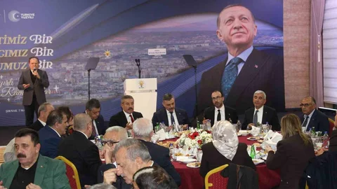 Şırnak'ta Bakan Çiftçi Açıklamalarda Bulundu