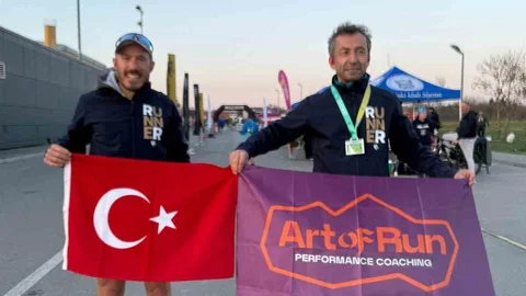 Datça'da Maratoncu Başarı Elde Etti