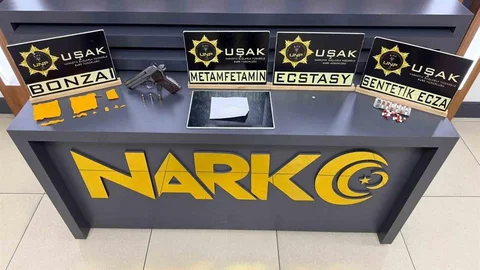 Uşak'ta Uyuşturucu Operasyonu Yapıldı