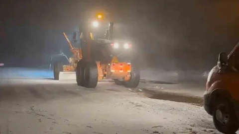 Şanlıurfa'da Kar Yağışı Etkili Oldu