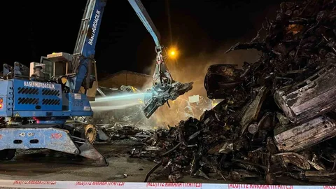 Ankara'da Hurdacılarda Yangın Çıktı