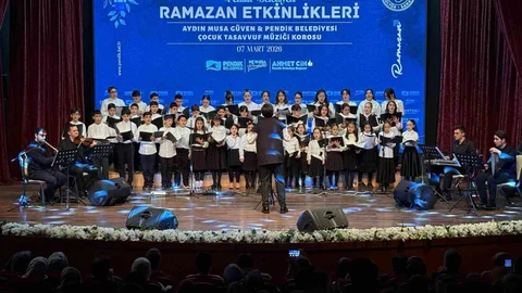 Pendik'te Çocuklardan Duygu Dolu Konser