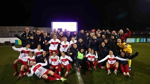 Kadın A Milli Takımı Kuzey İrlanda'yı Yendi