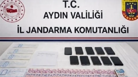 Aydın'da Kara Defter Çetesine Operasyon
