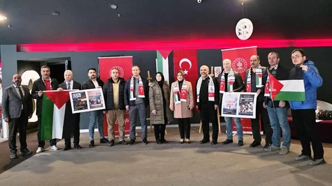 Kütahya'da Filistin Film Günleri Tanıtımı Yapıldı