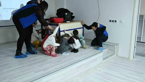 Elazığ’da Afet Eğitimi Verildi