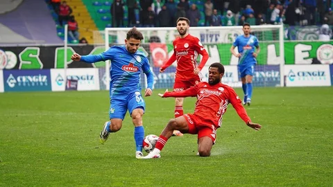 Çaykur Rizespor Antalyaspor'u Yendi