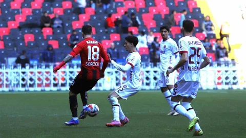Gaziantep FK ve Fatih Karagümrük Berabere Kaldı